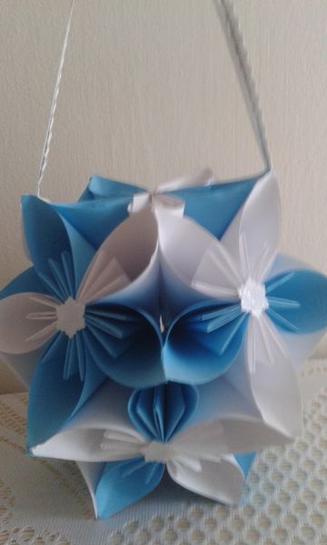 Gwiazdka,koszyczek origami modułowe