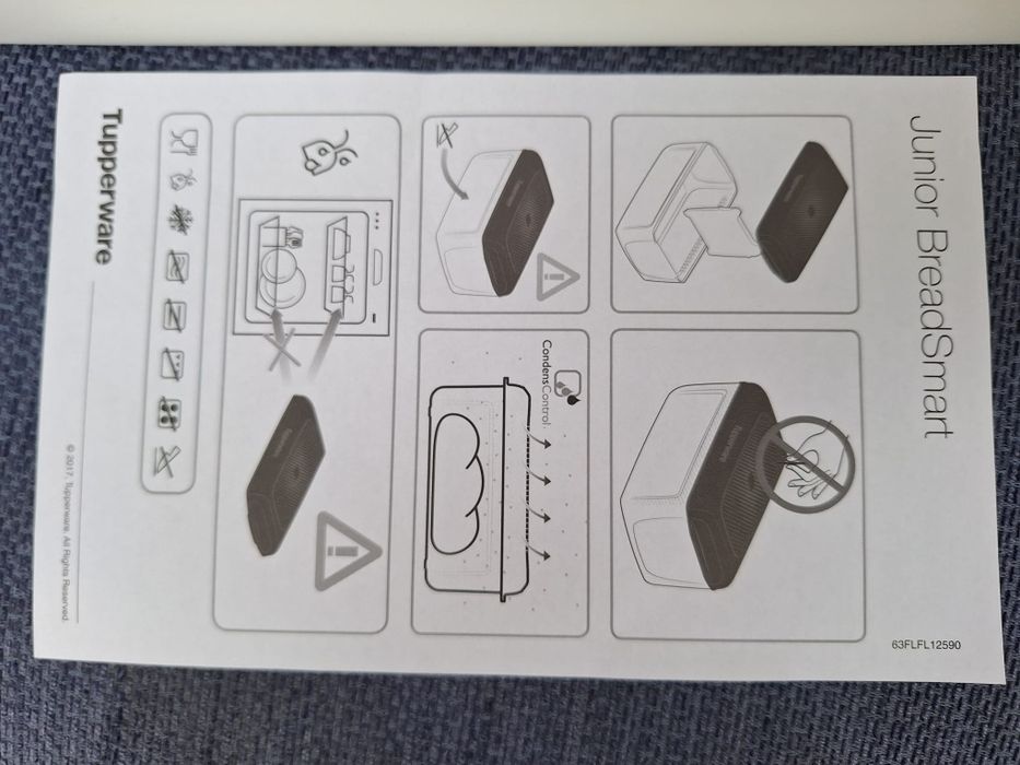 Tupperware CHLEBAK  chleb BreadSmart Junior   Nowy