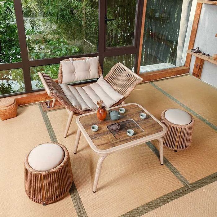 fotel ogrodowy technorattan fotel kokon hustawka bujany fotel tarasowy