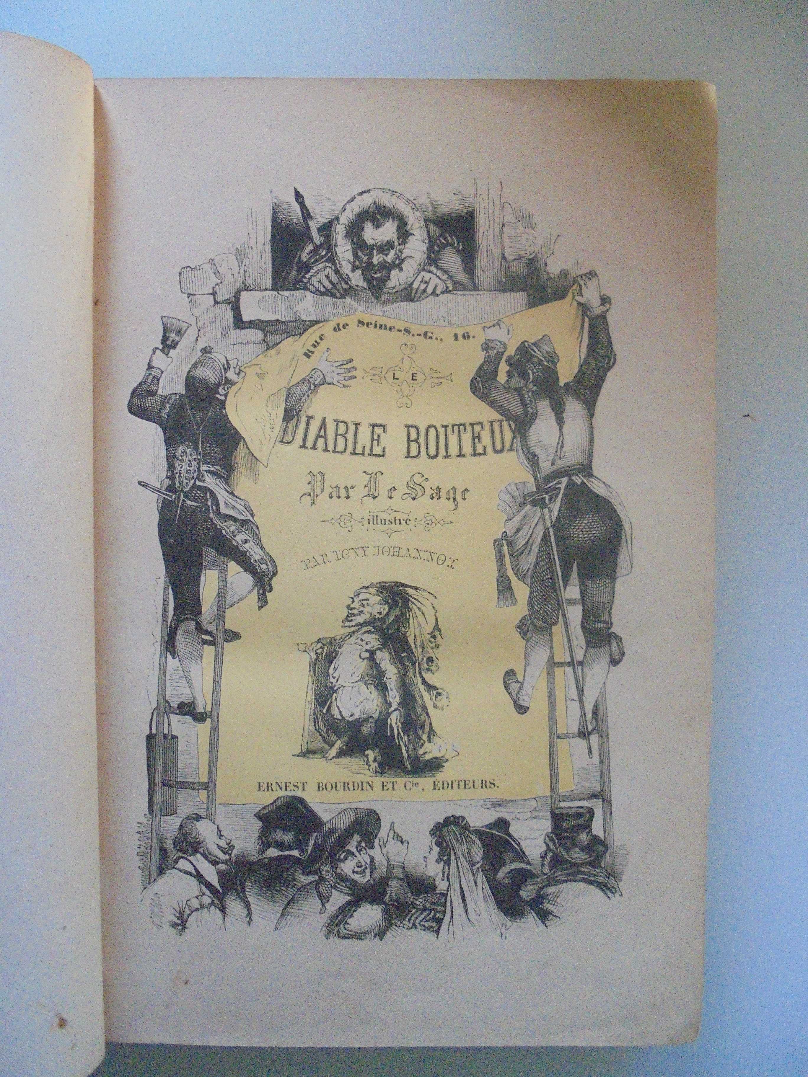 Sage;Diable Boiteux,Ilustré par Tony Johannot