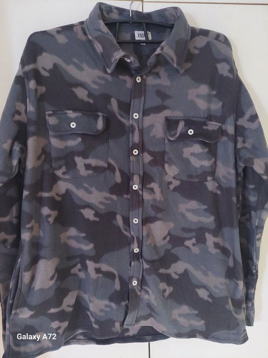 Рубашка  флисовая 2xl большой размер батал