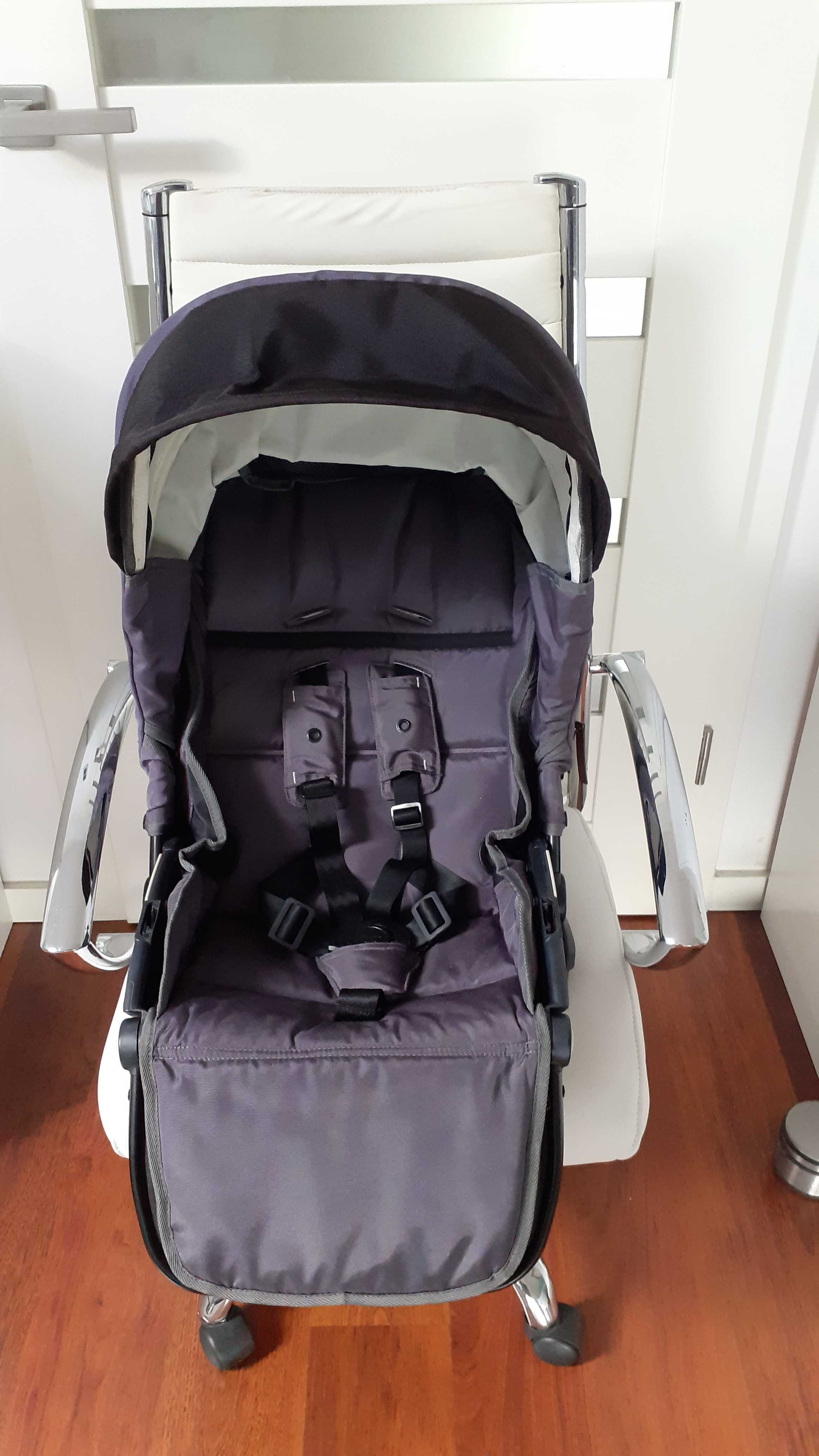 siedzisko spacerowe spacerówka wózka Mutsy Evo Urban Nomad Grey