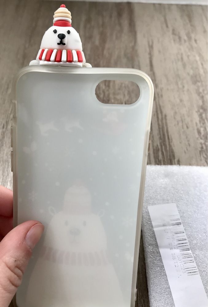 Capa para iPhone 7 de Natal (Nova)