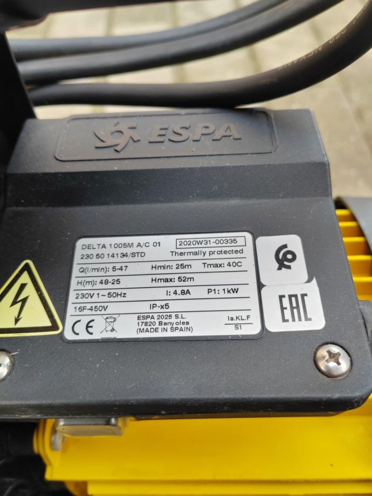 Pompa Espa Delta 1 005M A/C 01