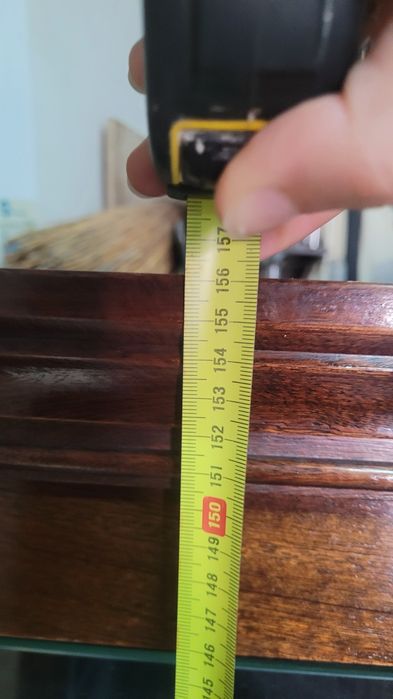 Armário com porta em vidro para tacos de bilhar/ snooker