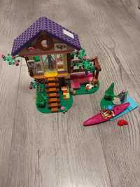 Klocki lego friends leśny domek 41679