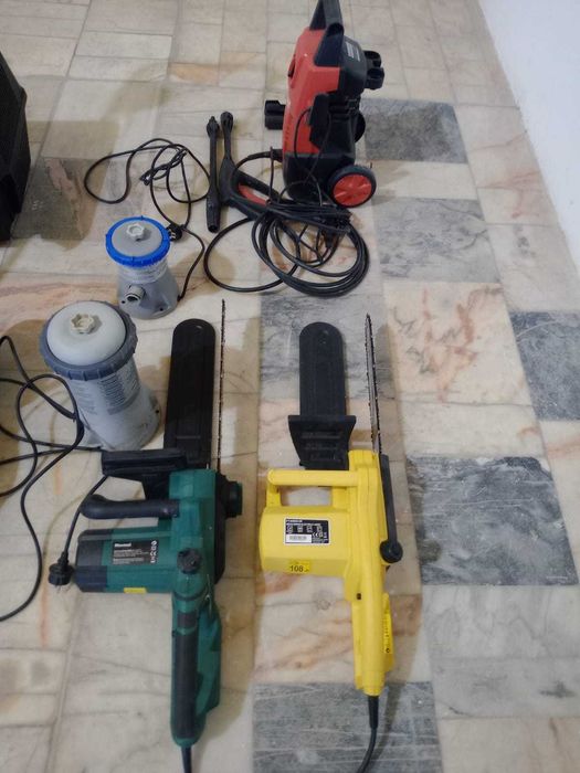 Conjunto de máquinas de trabalho