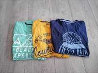 Lote de 3 t shirt de manga comprida