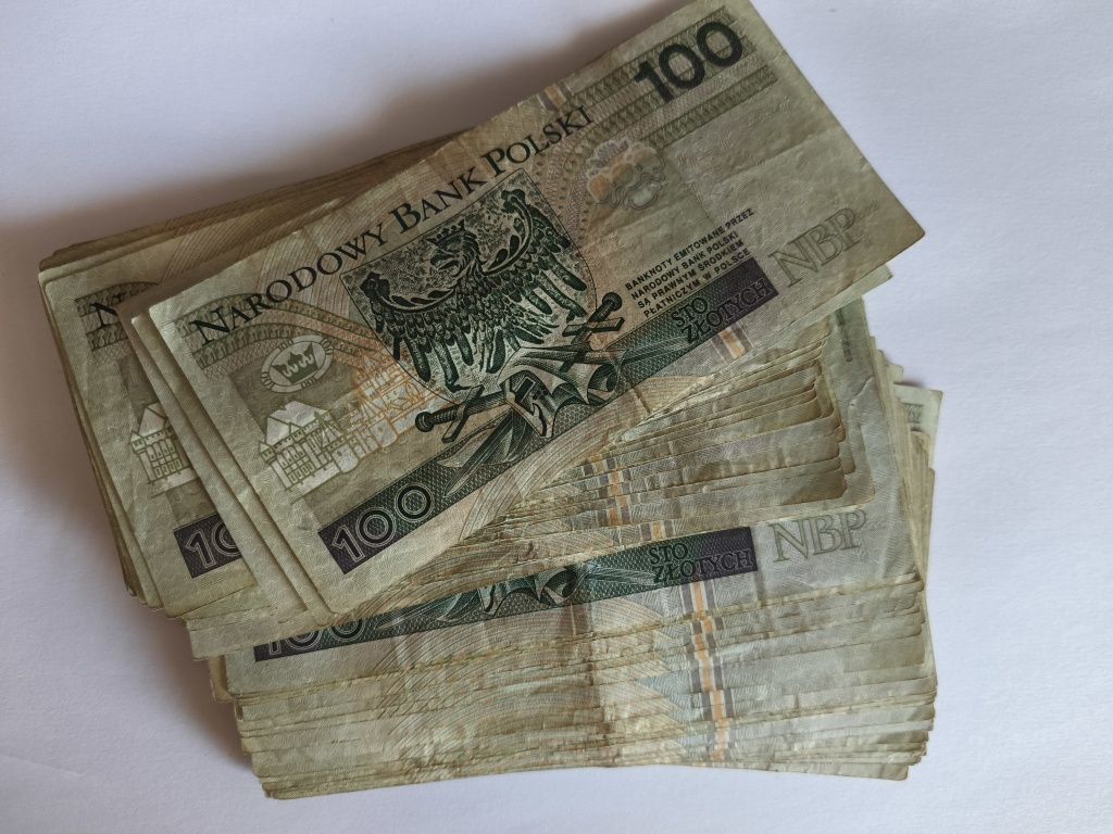 Banknoty 100 złotych 1994r.