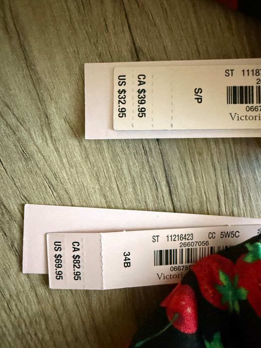 Купальник зі стразами Victoria’s Secret 34B/S оригінал