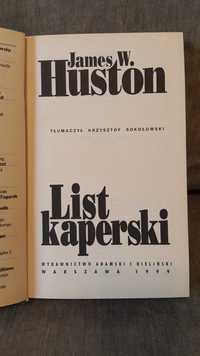 List Kaperski - James W. Huston