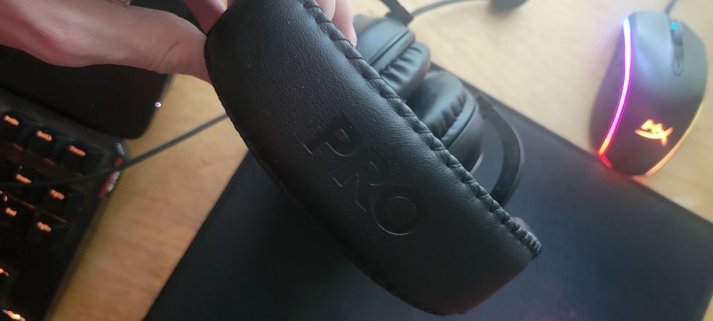 Logitech G Pro X + karta dźwiękowa