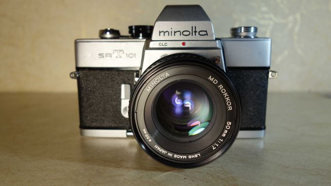 Камера Minolta  STR 101  + Minolta MD Rokkor 50mm