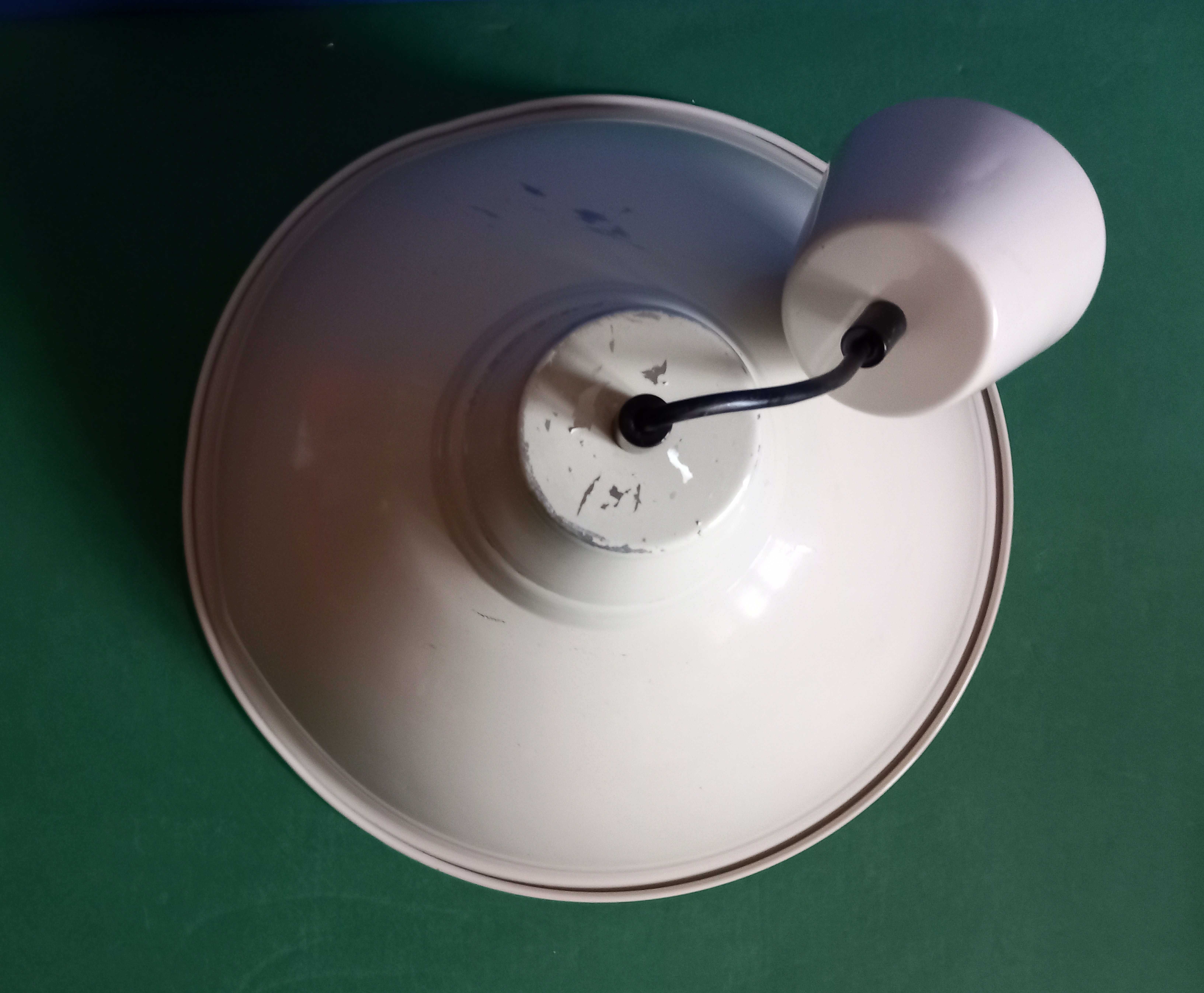 Oprawa metalowa Lampa wisząca IKEA kremowa śr. 38cm