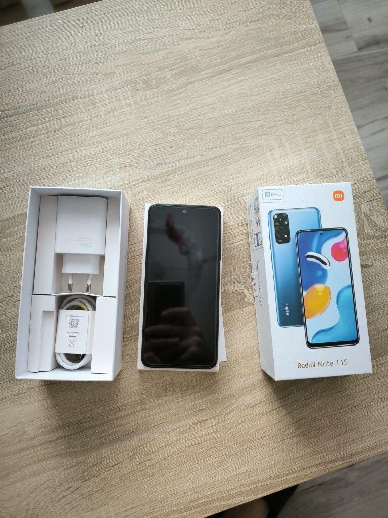 Smartfon telefon Xiaomi Redmi Note 11S 6/64 108mpx amoled jak nowy