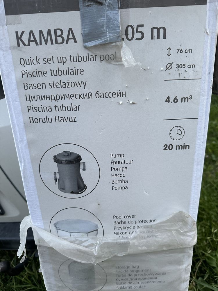 Basen Blooma 305 x 76  4.6m3  stan igla