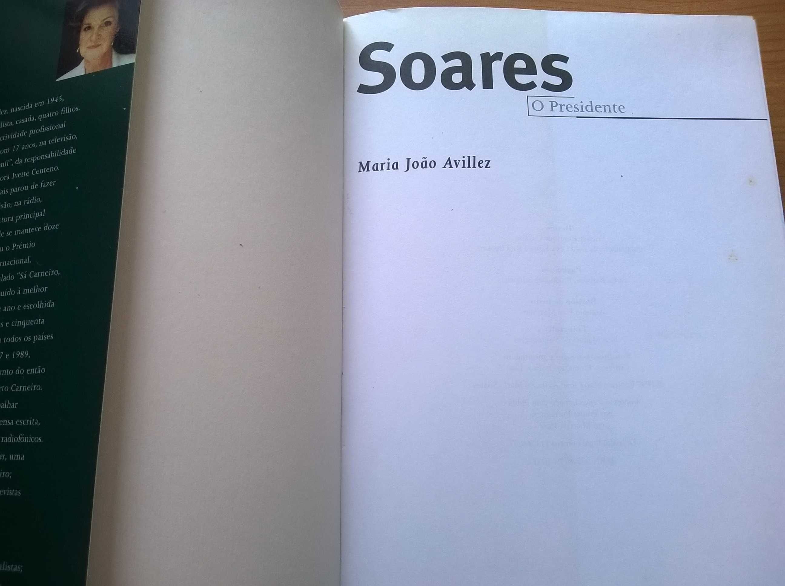 Soares, O Presidente - Maria João Avilez (portes grátis)