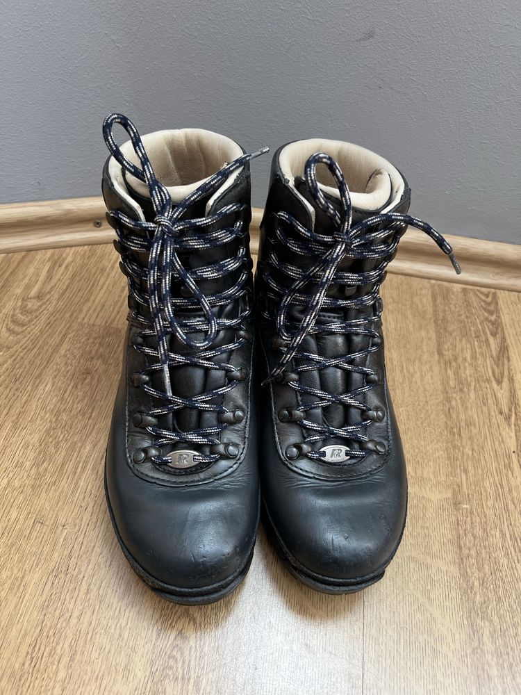Buty trapery skórzane trekingowe raichle