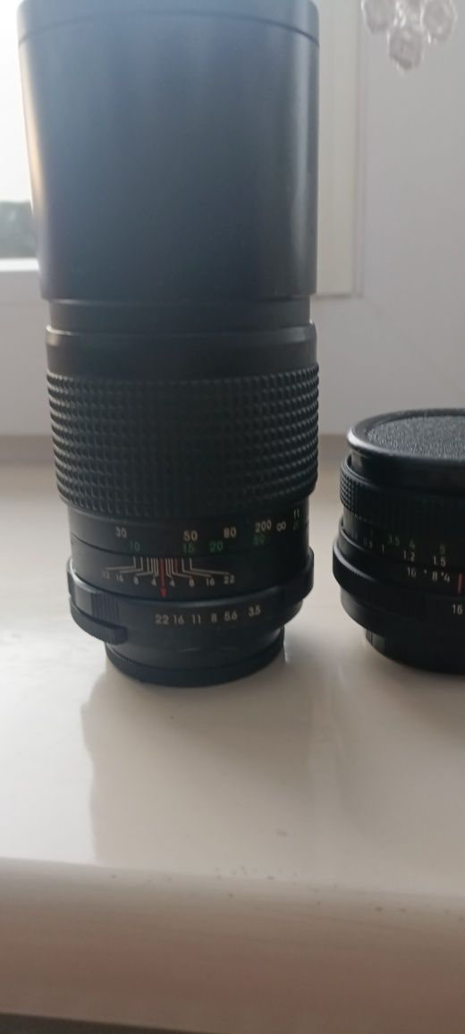 Aparat + obiektywy zestaw