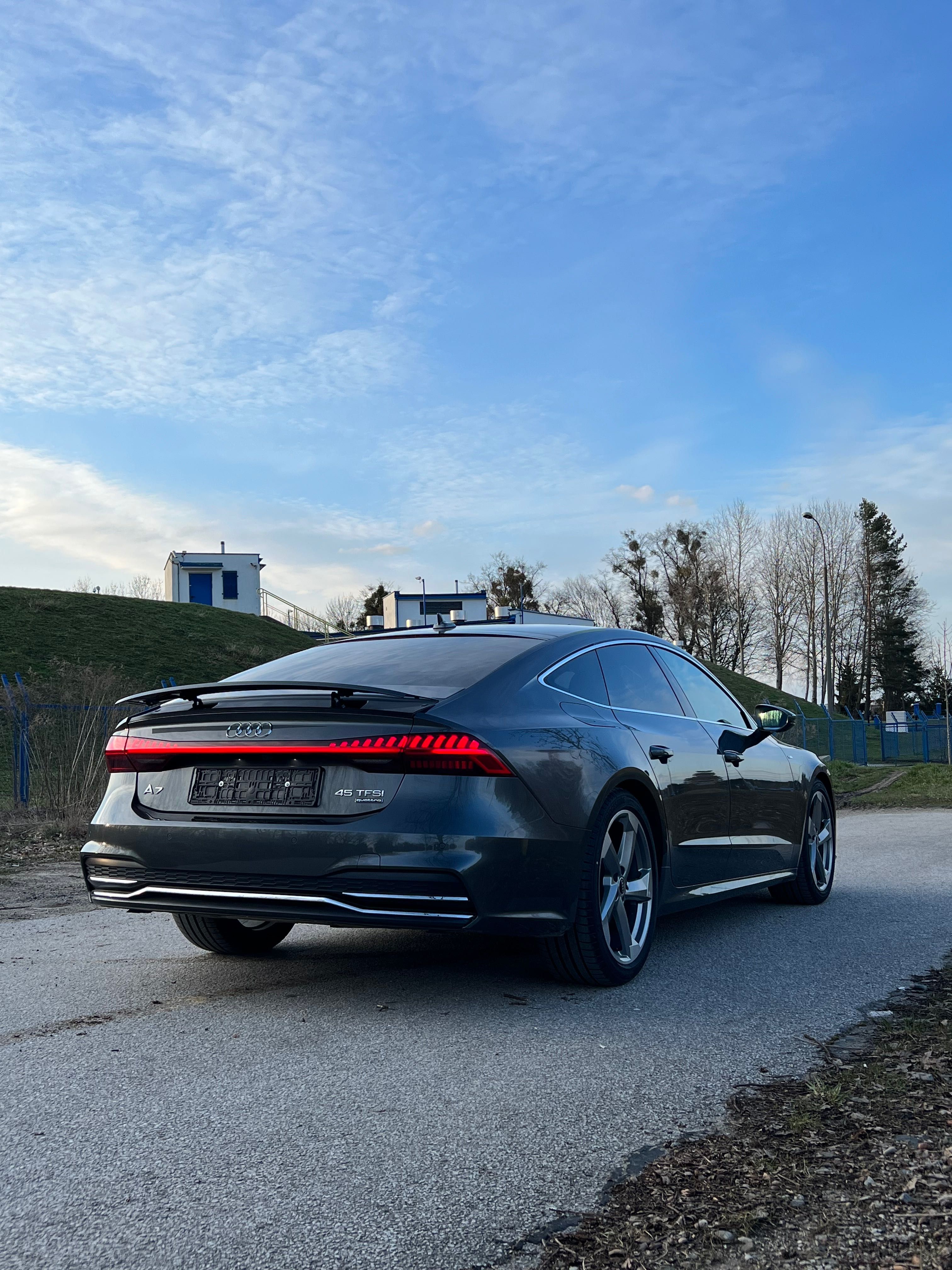 Wynajem Audi A7, S-line, 300KM, QUATTRO, 23r.