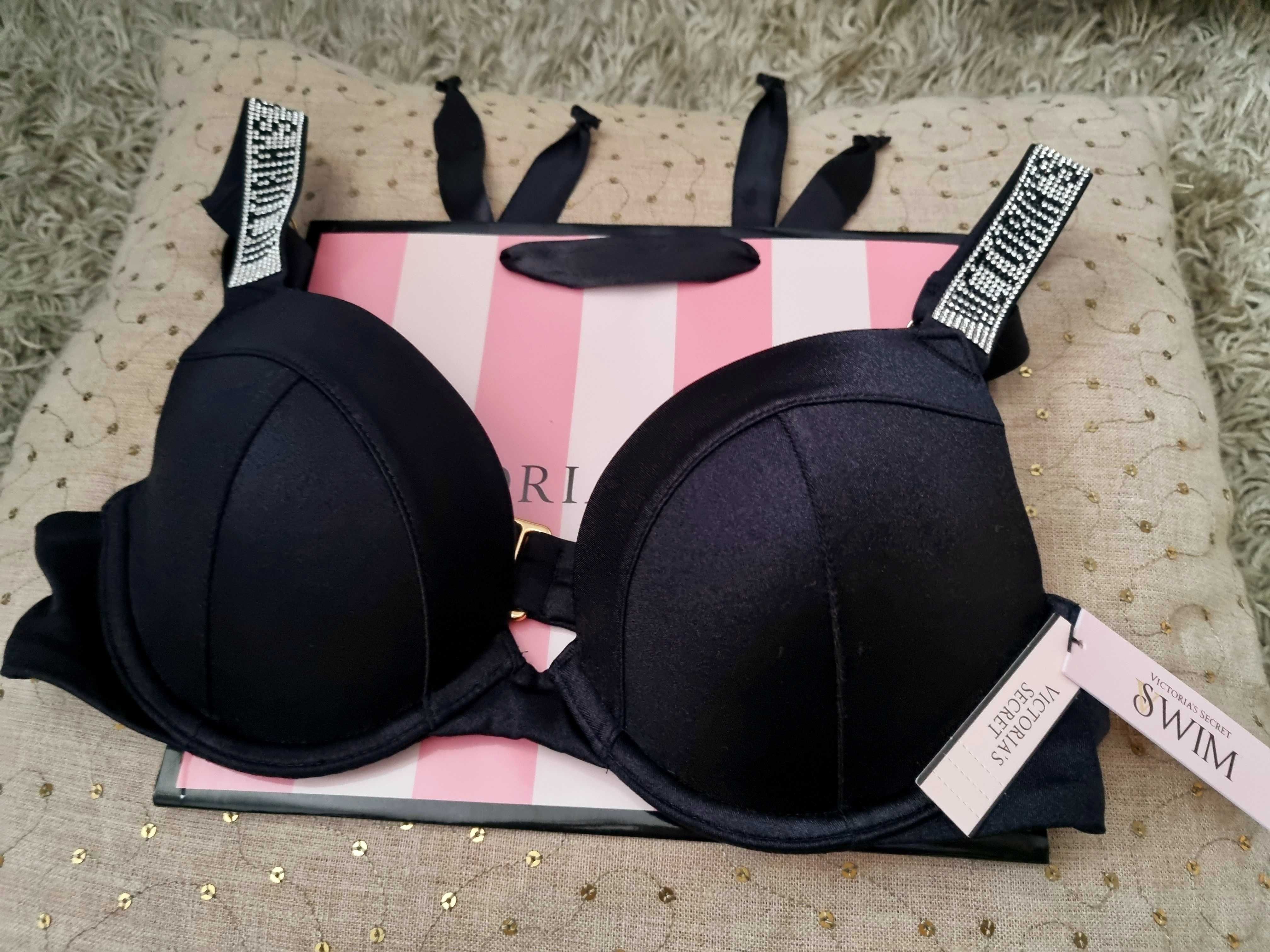 Strój kąpielowy victoria's secret tylko góra rozmiar 75B push - up