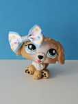 Labrador #1701 Littlest pet shop,  Hasbro  + kokardka