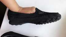 Туфли Skechers relaxed fit натур замш