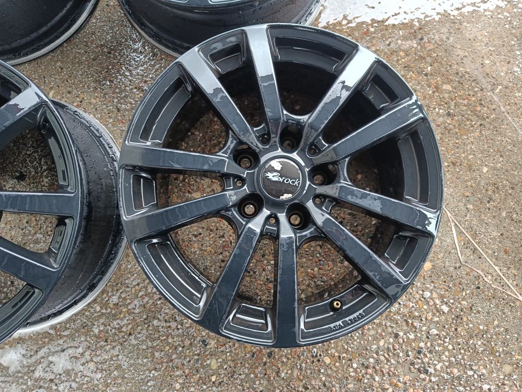 Felgi17 Brock 5*127 Volvo v90 Jeep CZARNE
