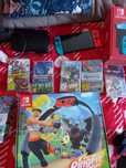 Nintendo switch oled plus akcesoria i gry