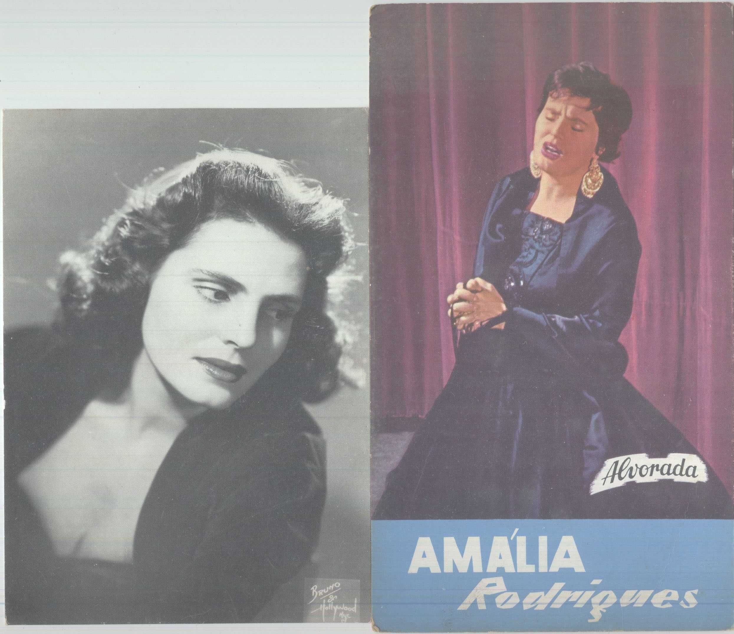 Amália Rodrigues LPs Singles CDs Postais