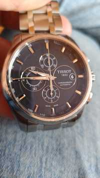 Tissot Couturier męski zegarek mechaniczny automat chronograf