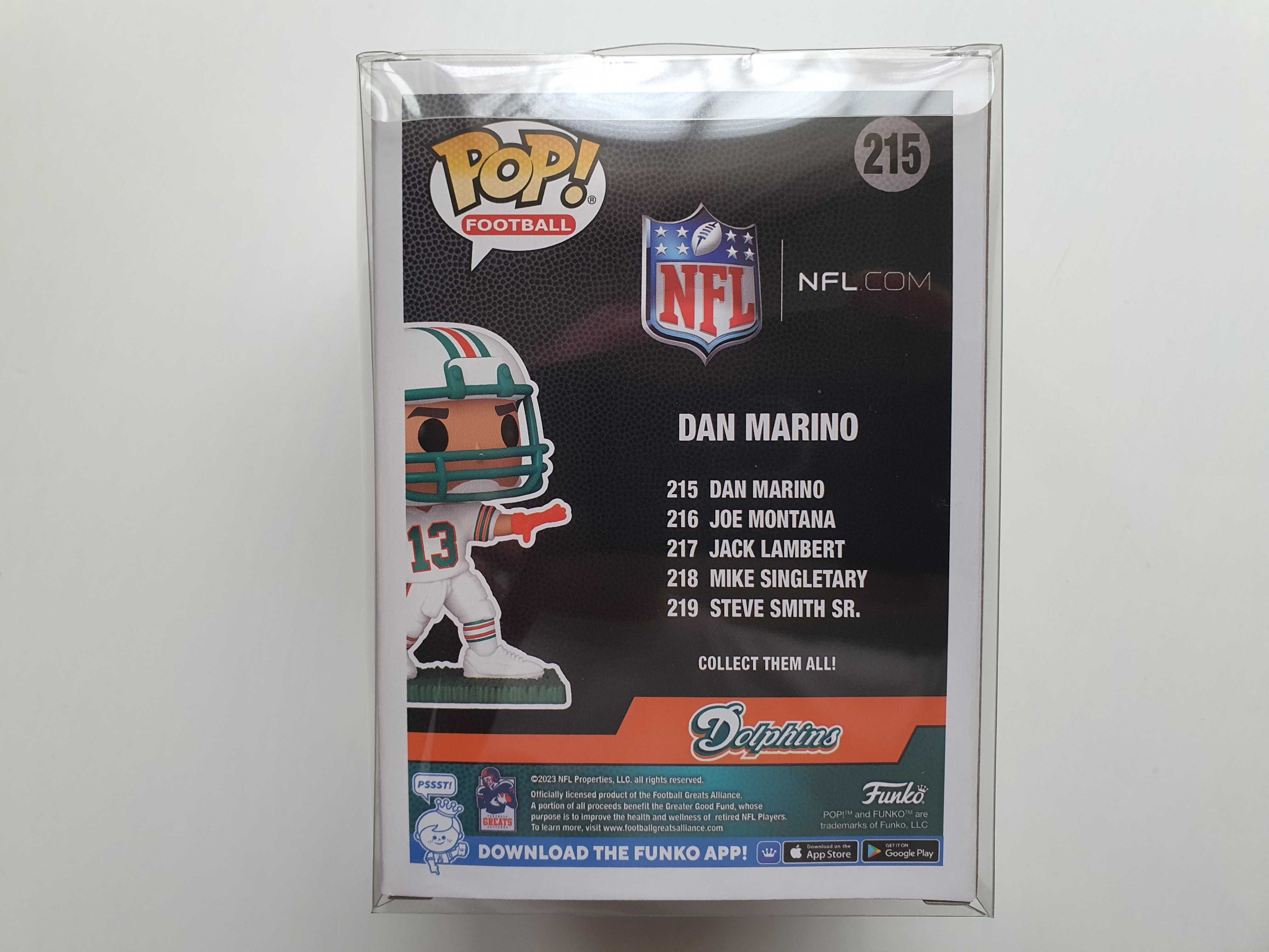 Dan Marino - Funko Pop - NFL - Protector Gratis