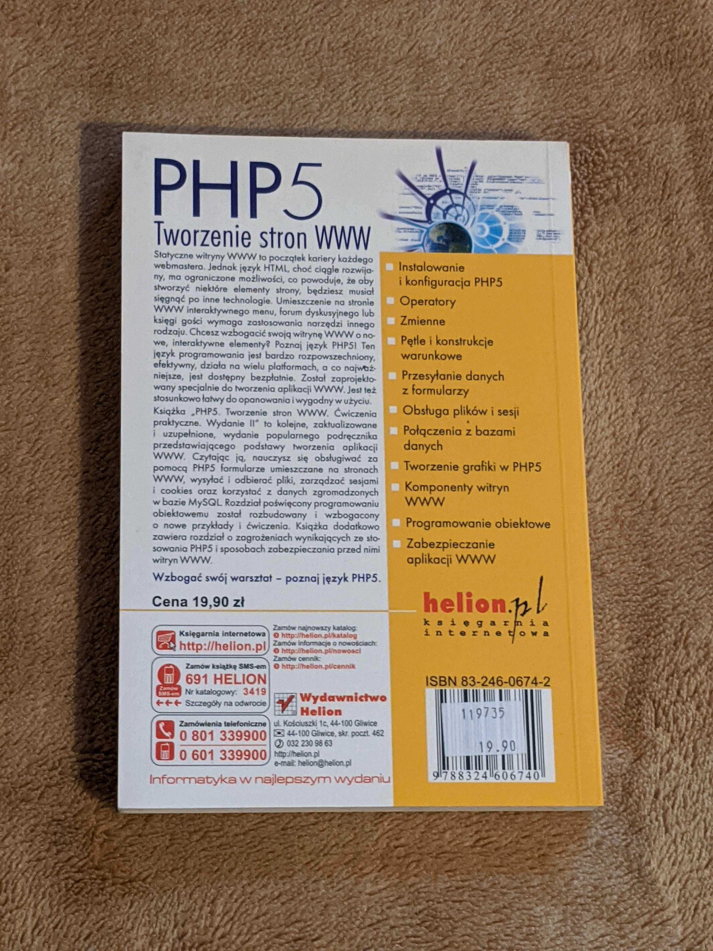 PHP5. Tworzenie stron WWW