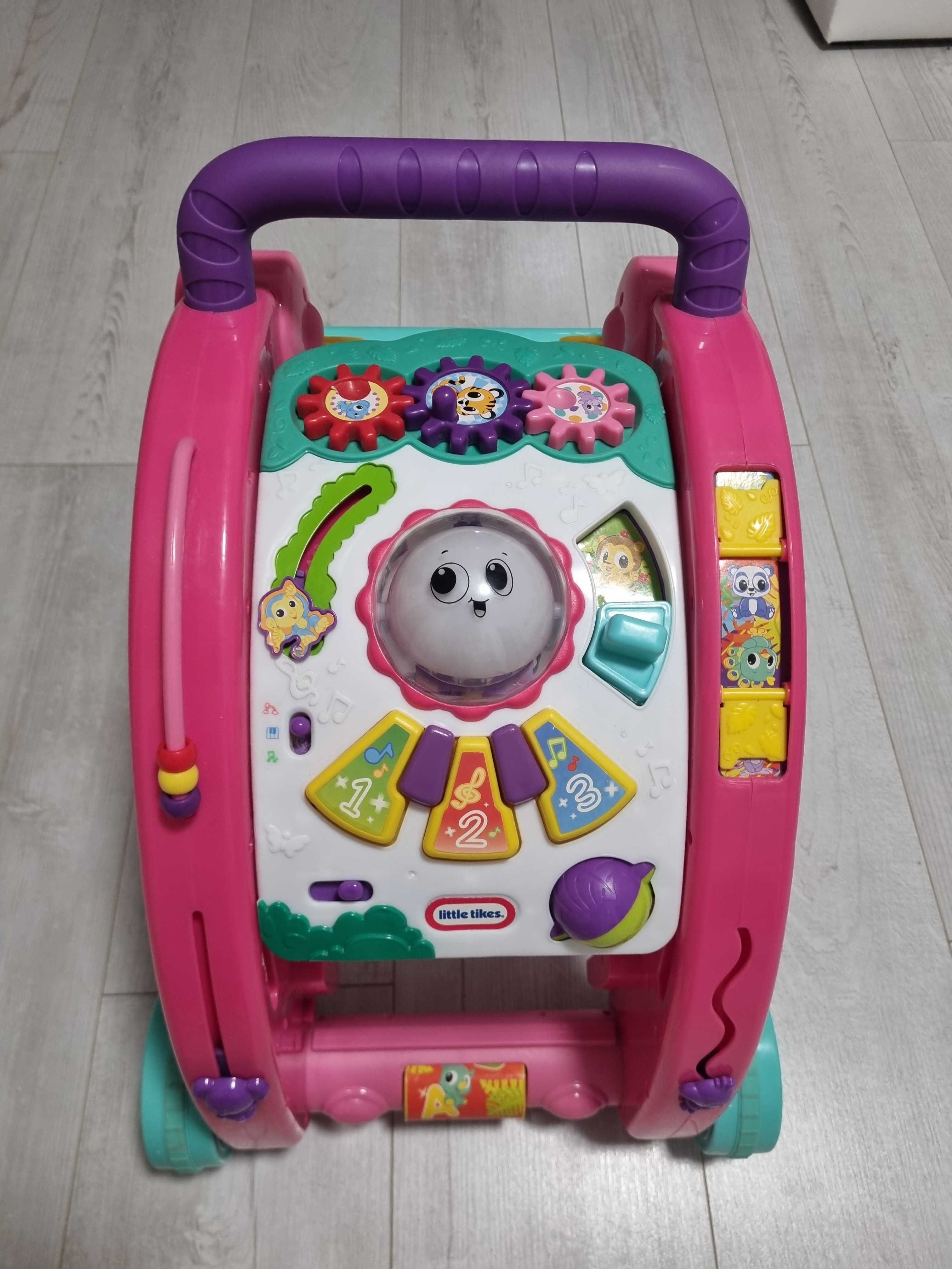 Pchacz jeździk Little Tikes różowy jak nowy