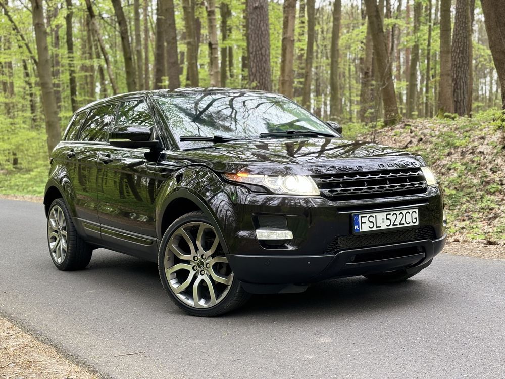 Zadbany Range Rover Evoque 2012r. 2.0 Benzyna 240KM! 4x4! Stan Bdb!