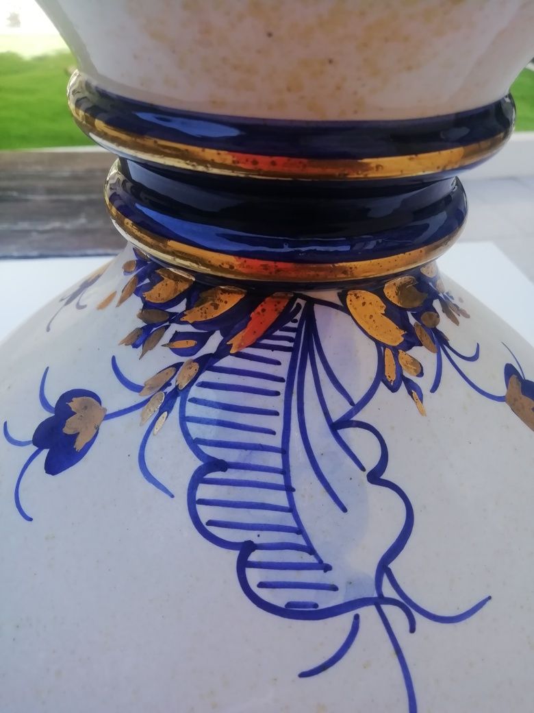 Jarrão Cerâmica Alcobaça (pintado à mão)