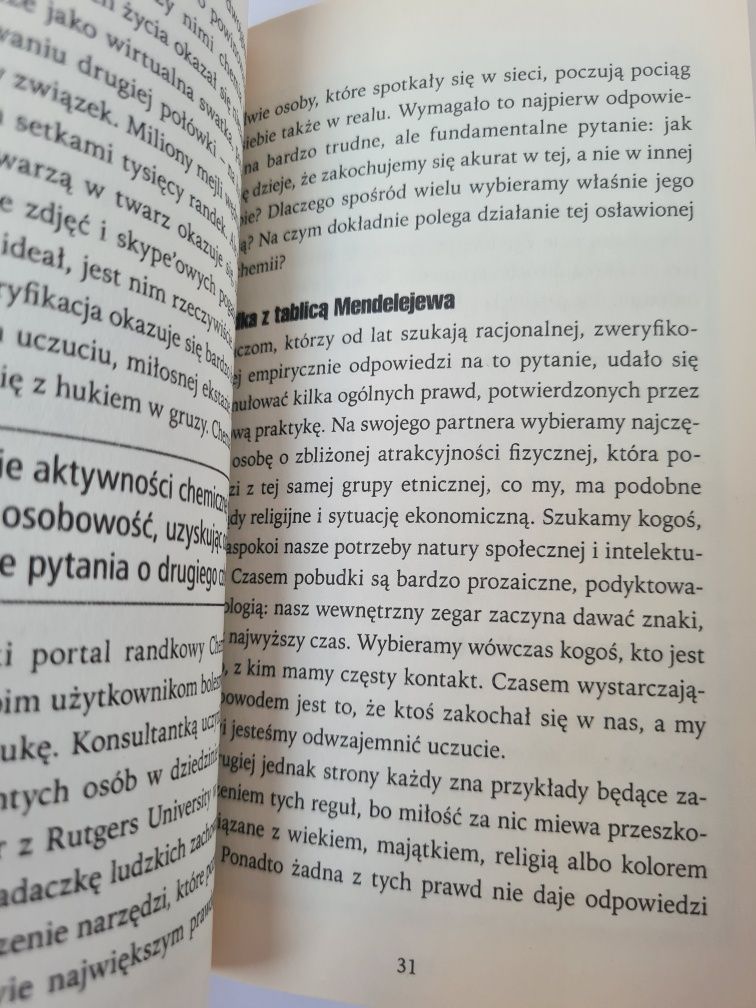 Chemia miłości. Poznać i zrozumieć człowieka - Książka