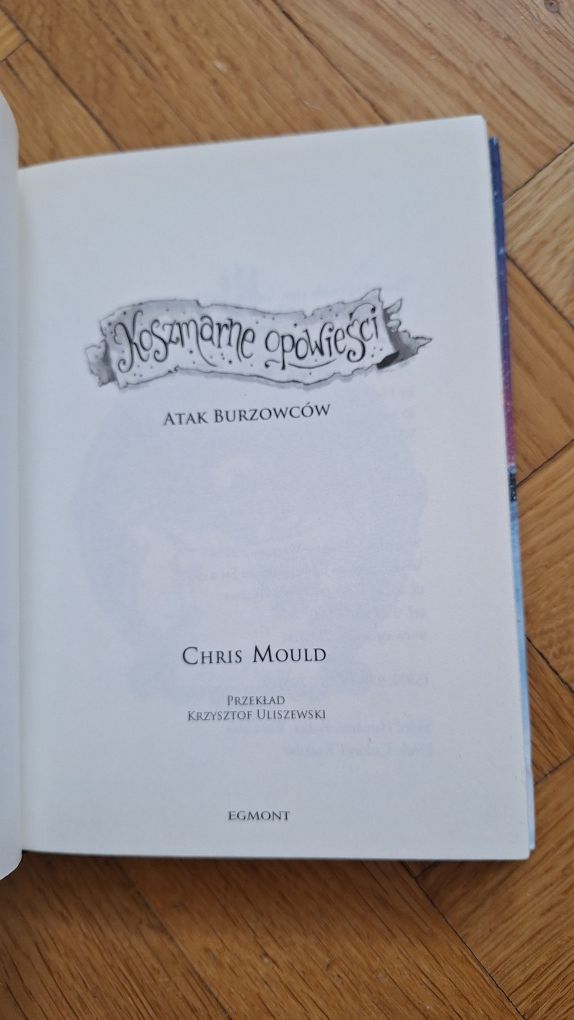 Koszmarne opowieści Atak burzowców Chris Mould