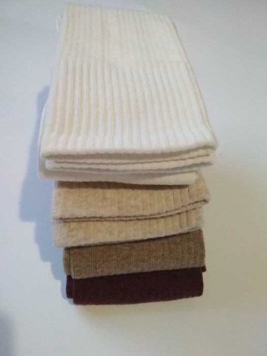 Гольфи вище коліна жіночі в рубчик заколінки