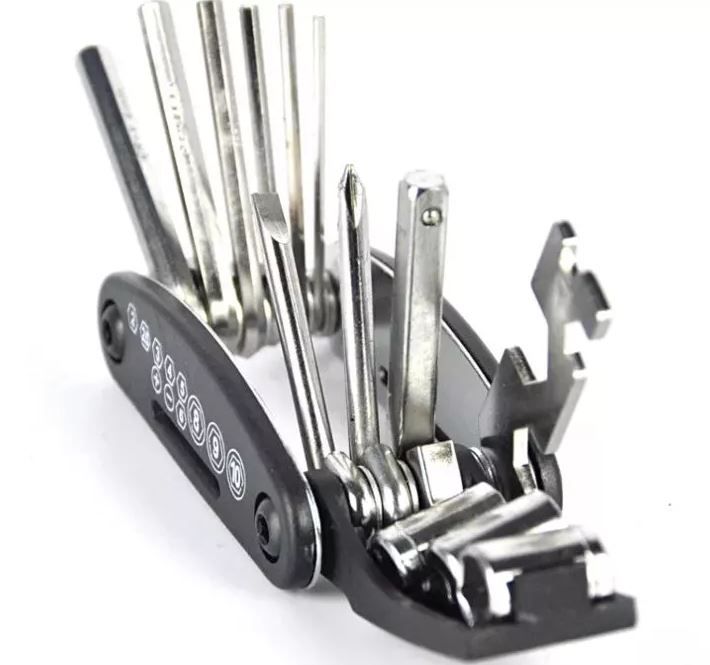 Ключ - набор 12 предметов. хороший набор для Велосипеда