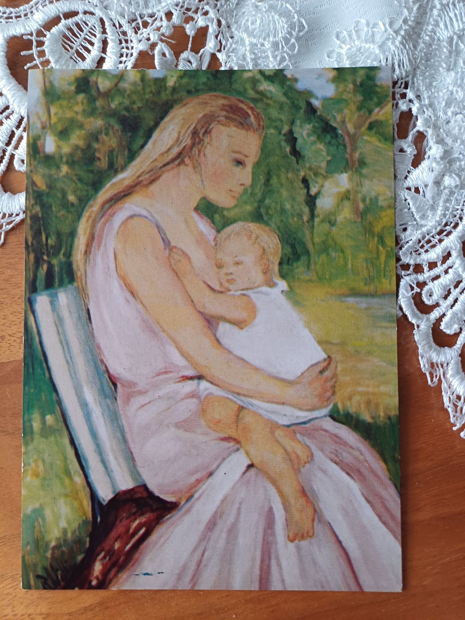 Pocztówki PRL Danuta Muszyńska-Zamorska