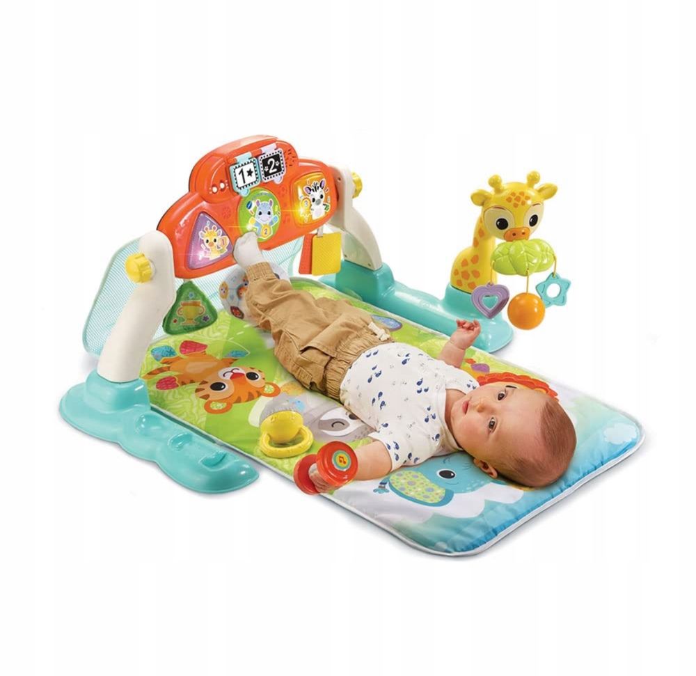 Mata edukacyjna muzyczna 4w1 dla bobasa niemowlaka Vtech