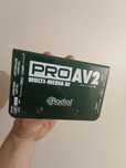 Radial Pro AV2 – DI-Box Stereo / jak nowy