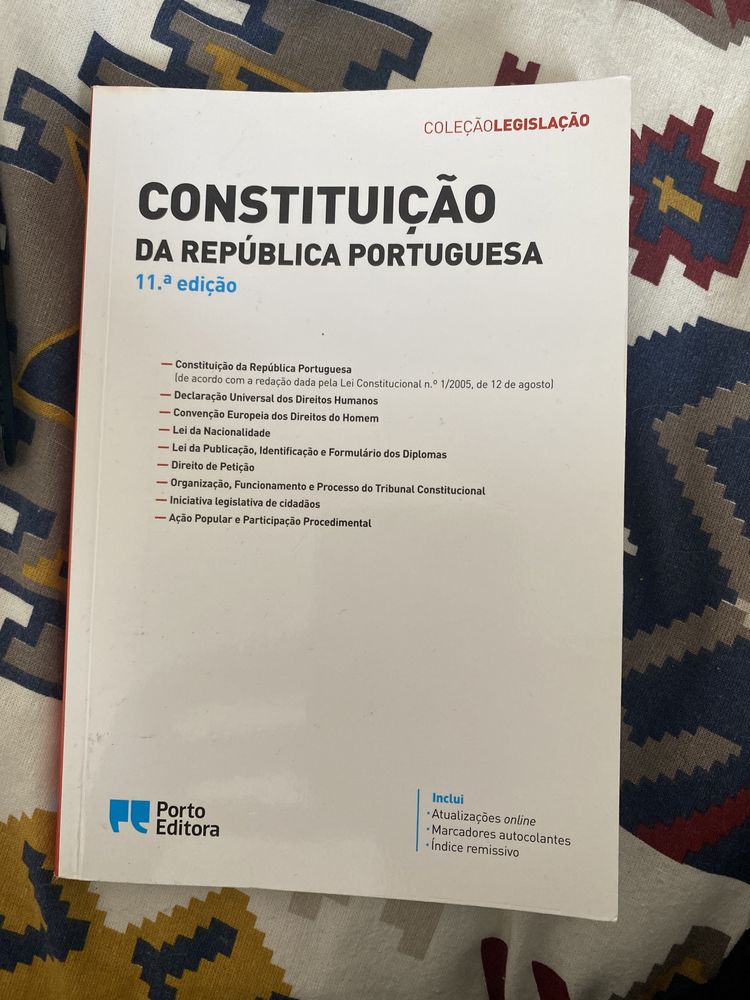 Constituição da República Portuguesa 11ª edição