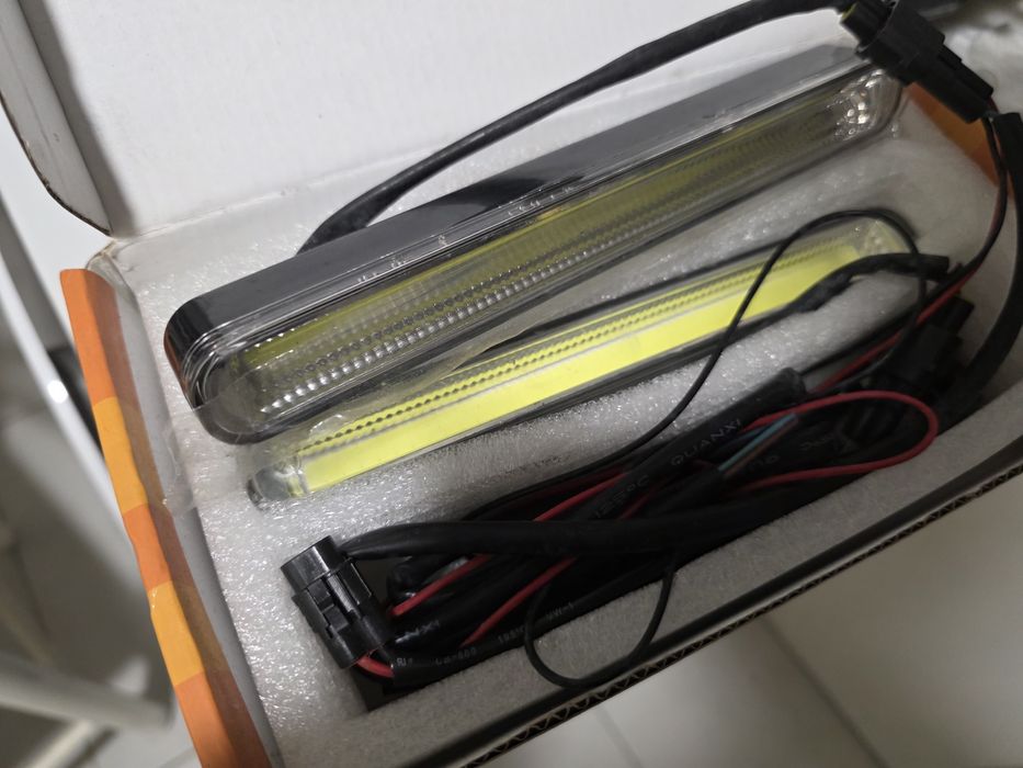 Kit luzes LED frontais para carro