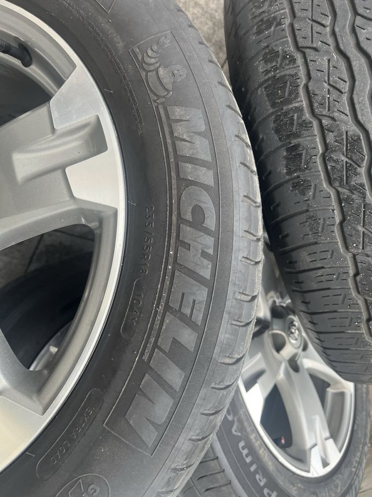 Bridgestone 235/55 R18- 2 шт. - 5мм. Michelin 235/55 R18- 2 шт. - 5мм.