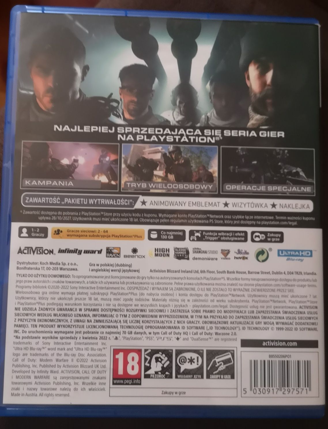 Call of duty modern warfare 2 PS5