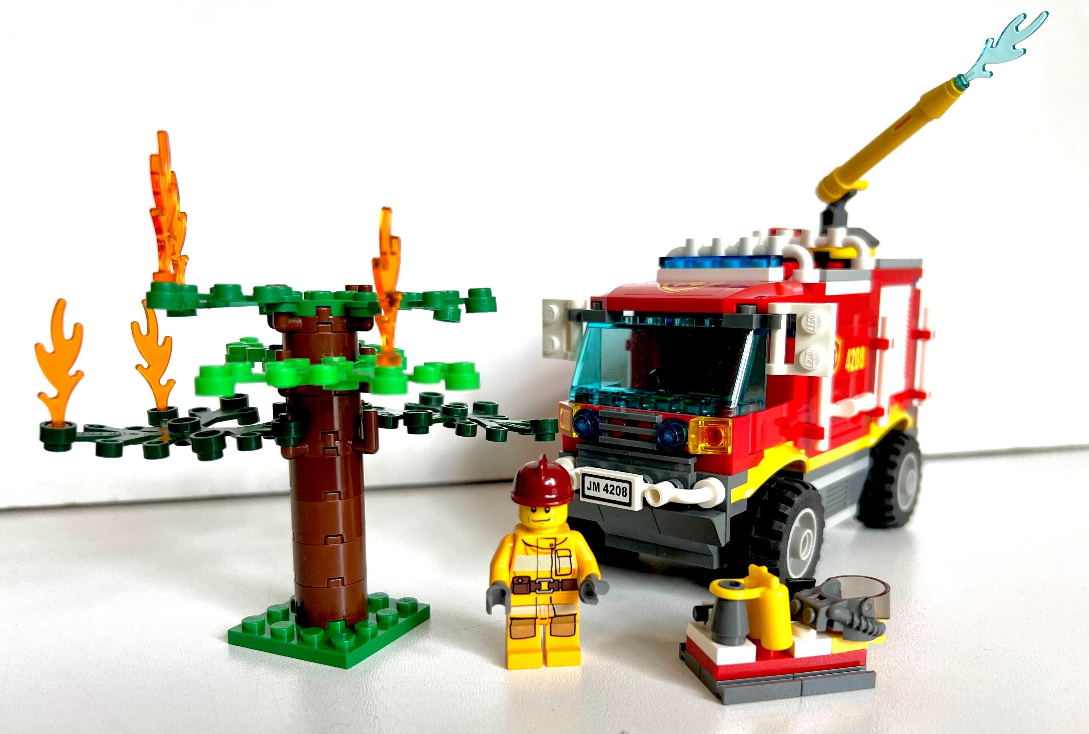Lego City 4208 Wóz strażacki 100% stan idealny