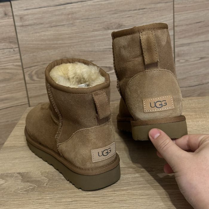 Замшевые женские сапоги Угги UGG Classic Mini 2 | Оригинал