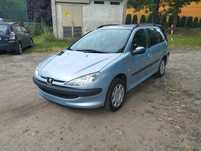 Peugeot 206SW Kombi 1.4 benzyna klima z Niemiec